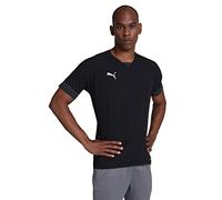 PUMA Men's Teamfinal Jersey Football Shirt, Puma Black-phantom Black, L