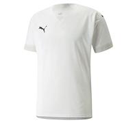 PUMA Men's Teamfinal Jersey Football Shirt, Puma White-nimbus Cloud, L