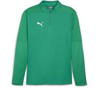 Puma Mens TeamFinal Quarter Zip Training Fleece Top GT30497