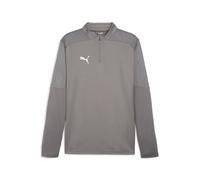 Puma Mens TeamFINAL Training 1/4 Zip Top in Grey Recycled Material - Size 3XL