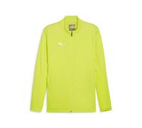 Puma Mens TeamFINAL Training Jacket in Lime Green Recycled Material - Size Medium