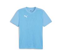 Puma Mens TeamFINAL Training Jersy in Light Blue Recycled Material - Size Small