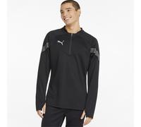 Puma Mens teamFINAL Training Quarter-Zip Football Top - Black - Size Small
