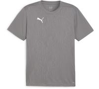 Puma Mens Teamfinal Training Short Sleeve Performance T-Shirt in Cast Iron - Grey - Size Medium