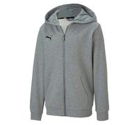 Puma Mens TeamGoal 23 Casuals Hooded Jacket - Grey - Grey - 5-6 Years
