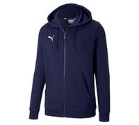 PUMA Men's Teamgoal 23 Casuals Hooded Jacket Knitted Sweater, Peacoat, XXL UK