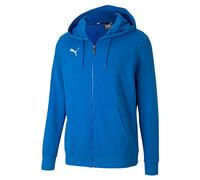 PUMA Men's Teamgoal 23 Casuals Hooded Jacket Pullover, Electric Blue Lemonade, S UK