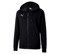 PUMA Men's Teamgoal 23 Casuals Hooded Jacket Pullover, Puma Black, S UK