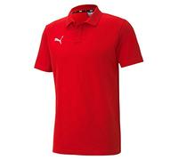 PUMA Men's teamGOAL 23 Casuals Polo Shirt, Red, Medium