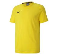 PUMA Men's Teamgoal 23 Casuals T shirt, Cyber Yellow, L UK