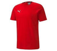 PUMA Men's teamGOAL 23 Casuals Tee T-Shirt, Red, Small