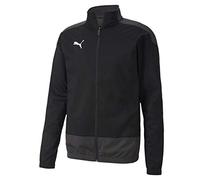 PUMA Men's teamGOAL 23 Training Jacket Track Black-Asphalt, X-Large