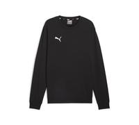 PUMA Mens Teamgoal Casuals Crew Neck Knitted Sweater, Puma Black-puma White, XL EU