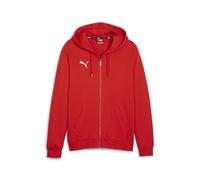 PUMA Mens Teamgoal Casuals Hooded Jacket Sweat, Puma Red-puma White, XL EU