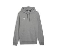 PUMA Mens Teamgoal Casuals Hoody Pullover, Medium Gray Heather-puma White, M EU