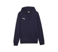 PUMA Mens Teamgoal Casuals Hoody Pullover, Puma Navy-puma White, S EU