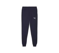 PUMA Mens Teamgoal Casuals Knitted Pants, Puma Navy-puma White, XXL EU
