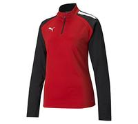 Puma Womens teamLIGA 1 4 Zip Training Top
