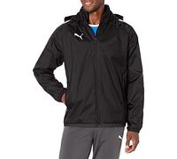 PUMA Men's TeamLIGA All-Weather Jacket, Black/Black, XL