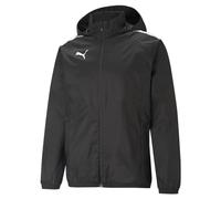 PUMA Men's TeamLIGA All-Weather Jacket, Black/Black, XS