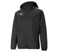 Puma Mens TeamLIGA All Weather Rain Jacket Waterproof Coat Black 657245 - 3XL