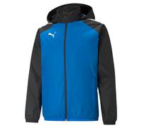 Puma Mens TeamLIGA All Weather Rain Jacket Waterproof Coat Blue 657245 - M