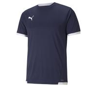 PUMA Mens Teamliga Jersey Shirt, Peacoat-puma White, XL EU