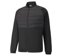 Puma Mens teamLIGA Hybrid Football Jacket - Black Fleece - Size X-Small
