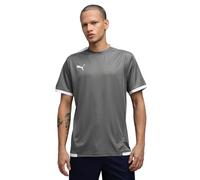 Puma Teamliga Short Sleeve T-shirt Grey 2XL Men