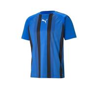 PUMA Men's Teamliga Jersey T-Shirt, Electric Blue Lemonade/Black/White, Medium