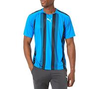 PUMA Men's Teamliga Jersey T-Shirt, Electric Blue Lemonade/Black/White, Medium