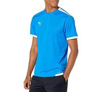PUMA Men's Teamliga Jersey T-Shirt, Electric Blue Lemonade, XL