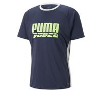 Puma Mens teamLIGA Padel Logo T-Shirt - Blue - Size Medium