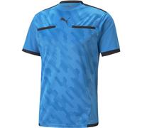 Puma Mens Teamliga Referee Jersey Shirt in Bleu Azur/Black - Size Large