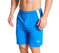 PUMA Men's Teamliga Shorts, Electric Blue Lemonade/White, XL