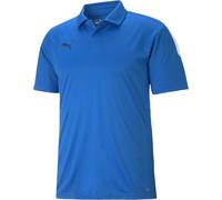 Puma Mens Teamliga Sideline Polo Shirt in Elec Blue/White - Size X-Large