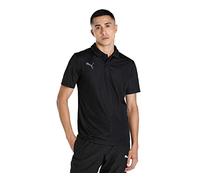 Puma Mens Teamliga Sideline Polo Shirt, Puma Black-puma White, M EU