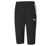 PUMA Men's Teamliga Training 3/4 Pants Black White, X-Large