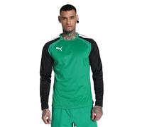 PUMA Men's TeamLIGA Training Sweat Sweater, Pepper Green-Puma Black, L