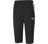 Puma Mens Teamliga Training three quarterPants Tracksuit Bottom in Black/White - Size Medium