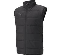 Puma Mens Teamliga Vest Jacket Gilet in Black - Size X-Small