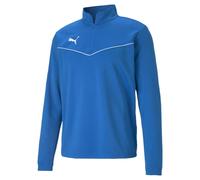 Puma Mens TeamRISE 1/4 Tracksuit Zip Drill Midlayer Top Blue 657394 - S