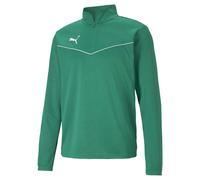 Puma Mens TeamRISE 1/4 Tracksuit Zip Drill Midlayer Top Green 657394 - 3XL