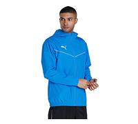 PUMA Mens Teamrise All Weather Poly Jacket, Electric Blue Lemonade, XL EU