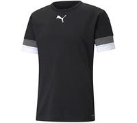 Puma - Mens Teamrise Jersey, Color Puma Black/Smoked Pearl/Puma White, Size: XX-Large