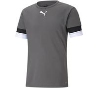 Puma - Mens Teamrise Jersey, Color Smoked Pearl/Puma Black/Puma White, Size: XX-Large