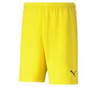 Puma Mens TeamRISE Shorts Football DryCELL Yellow 704942 - Size Small