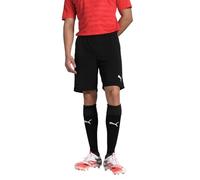 Puma Mens teamRISE Training Shorts Black/White M