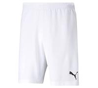 PUMA Mens Teamrise Shorts, Puma White-puma Black, XL EU