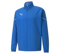 PUMA Men's teamRISE Sideline Jacket Woven, Electric Blue Lemonade Black, XXL